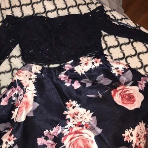 2 piece my michelle homecoming dress size 3
